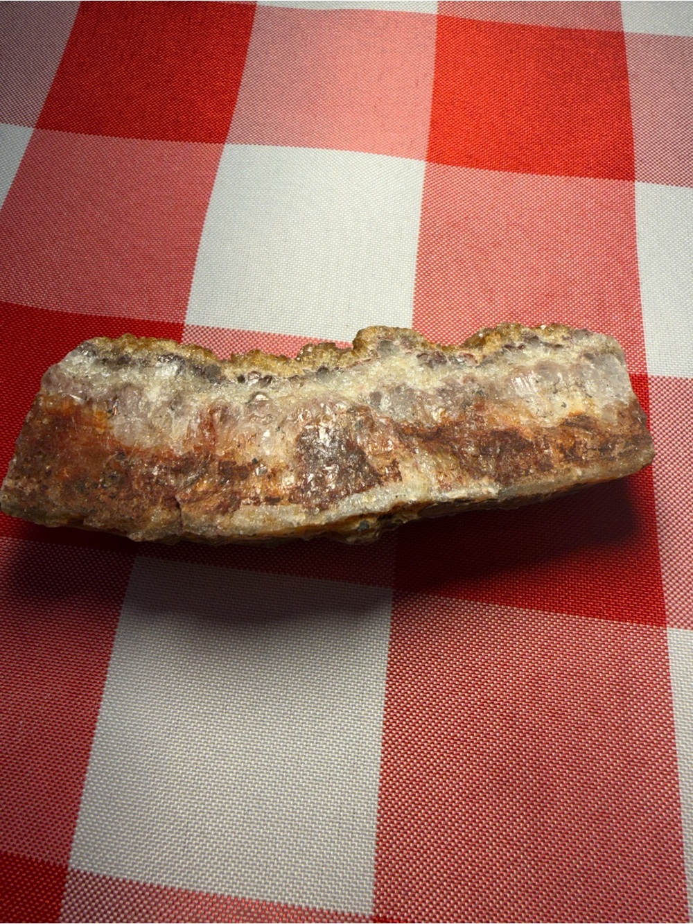 3.5โ Sparkly Golden Orange Druzy Crystal Mineral Specimen โ Natural Raw Rock - Picture 3 of 4